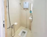 توالت ایرانی همراه با سیفون سرویس بهداشتی آپارتمان در بندرعباس