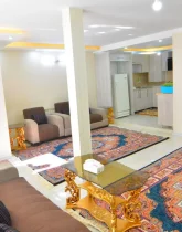 اتاق پذیرایی فرش شده با آشپزخانه خانه ویلایی در بندرلنگه 54897